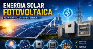 energia solar fotovoltaica para geração de energia elétrica