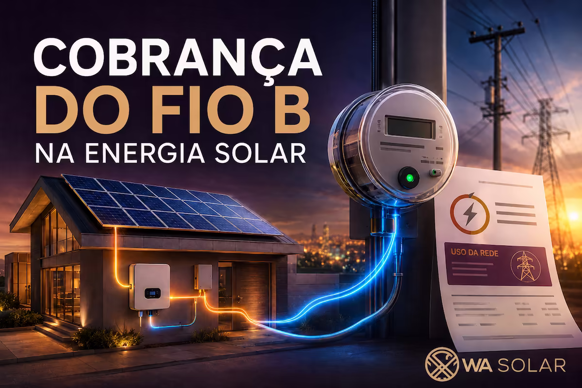 cobrança do Fio B na energia solar